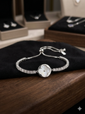 Pulsera de plata ajustable