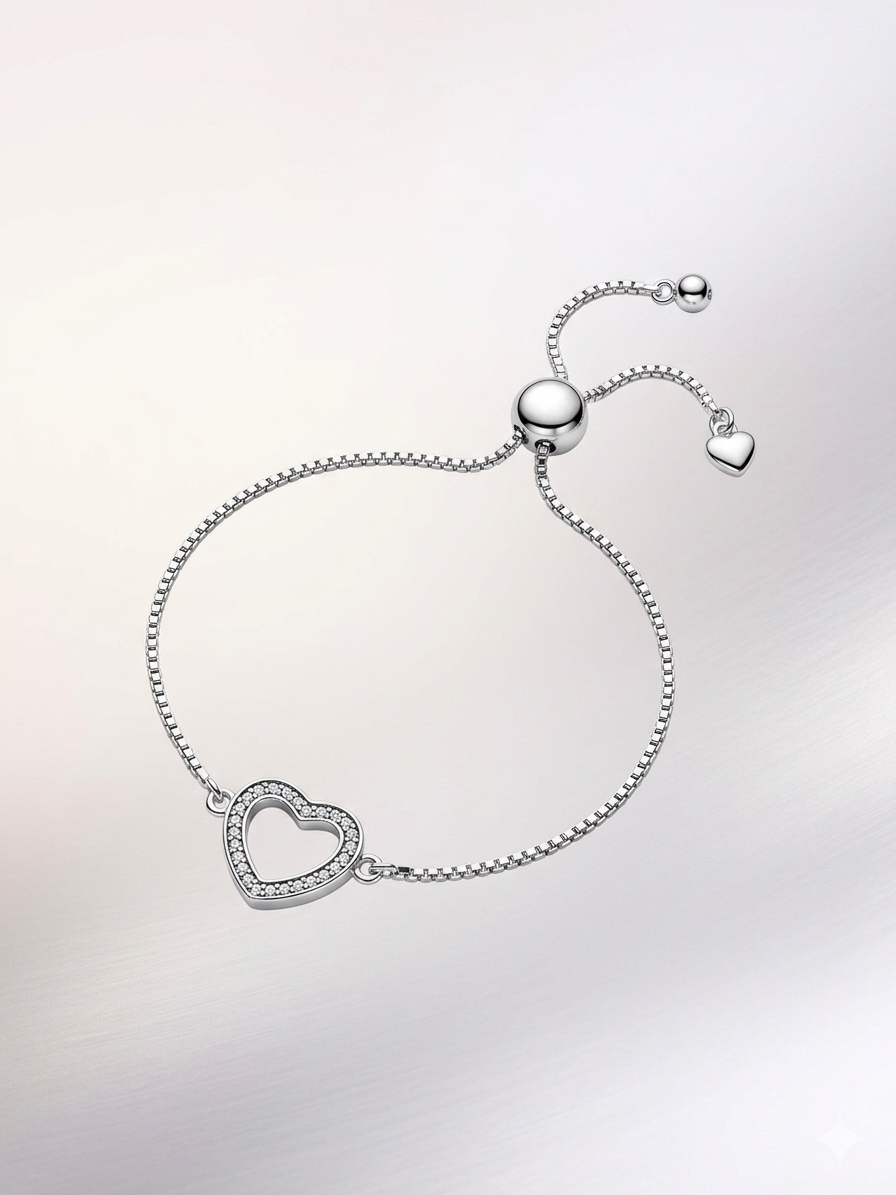 🎁Pulsera ajustable de corazón🎁