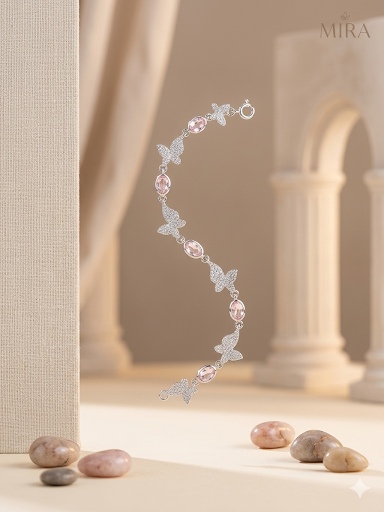 Pulsera gaviotas con perla